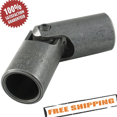 Borgeson 516262 Steering U-Joint, 1'' OD, 5/8 Smooth Bore x 5/8 Smooth Bore