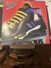 Vintage Roller Derby Cobra rollerskates Volt purple black men s size 9 With Box