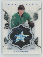 2016-17 Upper Deck The Cup Brilliance Julius Honka RC Auto #B-JH