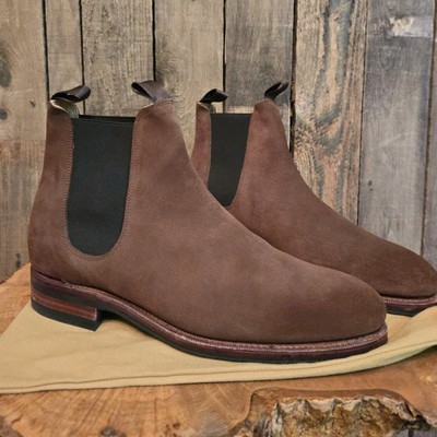 Wholecut Chelsea Boot Meermin Suede Chelsea Meermin Snuff Suede