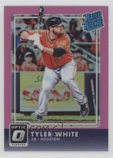 2016 Panini Donruss Optic Rated Rookies Pink Tyler White #51 0b3