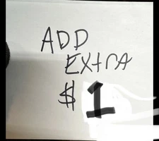 $1 Add Extra To Cost Misc Charge/ Sale