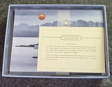 Snowy Lighthouse Large Boxed Holiday Cards by Peter Pauper Press (2014, Kit)