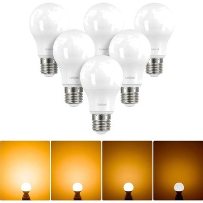 LED Lampe Dimmbar E27 7,3W 60W Ersatz 2700K Warmweiß 806Lm 6 Stück