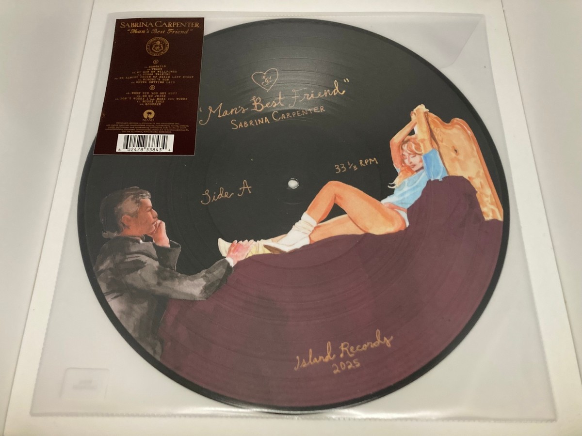 Sabrina Carpenter Mans Best Friend D2C Picture Disk Vinyl FAST