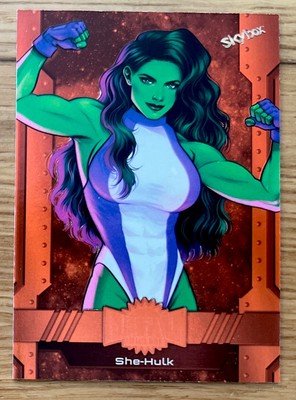 2023 SKYBOX Marvel Metal Universe - SHE-HULK NEUWERTIG - SELTEN! /25 