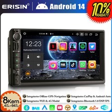 8 core 64 GB DAB+ Android 14 doppio din autoradio GPS navigatore per Nissan DSP CarPlay
