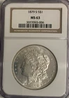 1879-S MORGAN SILVER DOLLAR :: NGC MS-63 ::