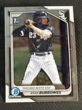 2024 Bowman Chrome 1st PROSPECT ROOKIE Ryan Burrowes Item 6