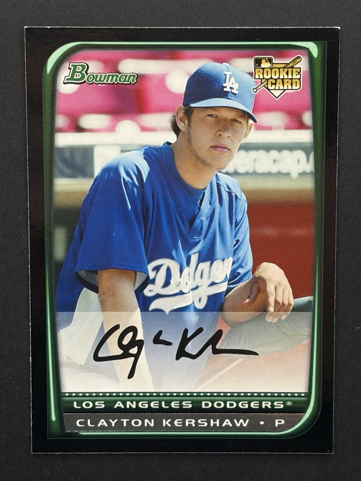 2008 Bowman Draft Picks Clayton Kershaw Rookie RC #BDP26 Los Angeles Dodgers