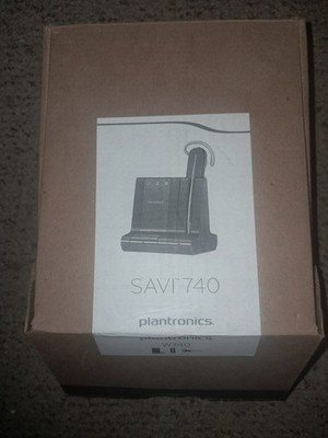 Plantronics Savi W740 740 Office Wireless Earhook Headset