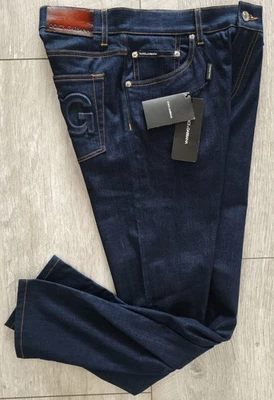 DOLCE & GABBANA Jeans Damenhose Designer Jeanshose Blau Gr.36-38 NEU mit ETIKETT - Bild 1 von 4