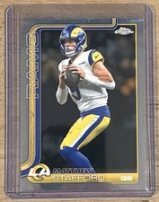 2025 Topps Chrome Football - Matthew Stafford #169 *MVP BUYBACK*