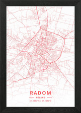 Radom Poland Framed Wall Art Poster Canvas Print Picture
