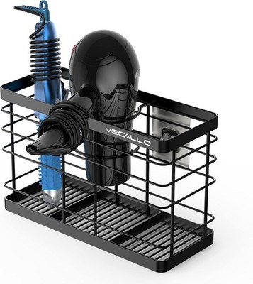 Hair Dryer Holder - Hair Tool Organizer Wall Mount/Adhesive Blow Dryer Holder