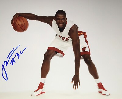 James Ennis III Miami Heat Signed Autographed 8x10 Photo w/COA N5