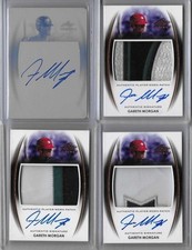 2014 Leaf Trinity Gareth Morgan Bronze 3 Color Patch Auto RC Mariners - BL