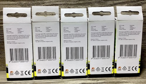 5 Mini Lynx Twister 20w Light Bulbs 1350 Lumen 10000Hrs Daylight Trader Sylvania - Picture 9 of 18