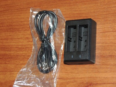 New - Genuine Dual Battery Charger SX-50-F01 for Akaso Brave 7 LE 20MP Action