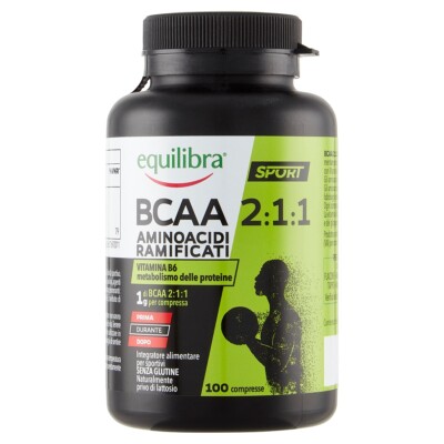 BCAA 2:1:1 Equilibra  verzweigte Aminosäuren 100 Tabletten