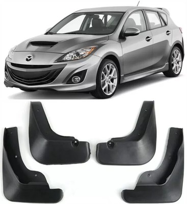For 2010-2013 Mazda 3 Axela Mazdaspeed / S Hatchback New Splash Guards Mud Flaps