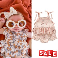 Toddler Kids Baby Girls Swimwear Swimsuit Bikini Bathing Suit Swimming Beachwear