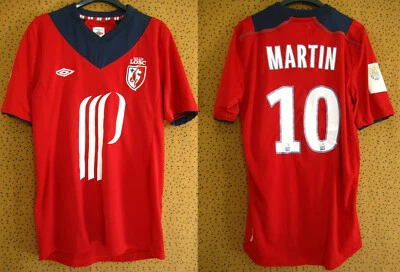 Maillot LOSC Lille Umbro By Tailored Rouge Martin #10 Jersey - 107 cm - Photo 1/4
