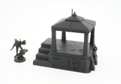 40K 40000 Star Wars Tabletop Gelände 3D Druck Massa'dun - Pavillion