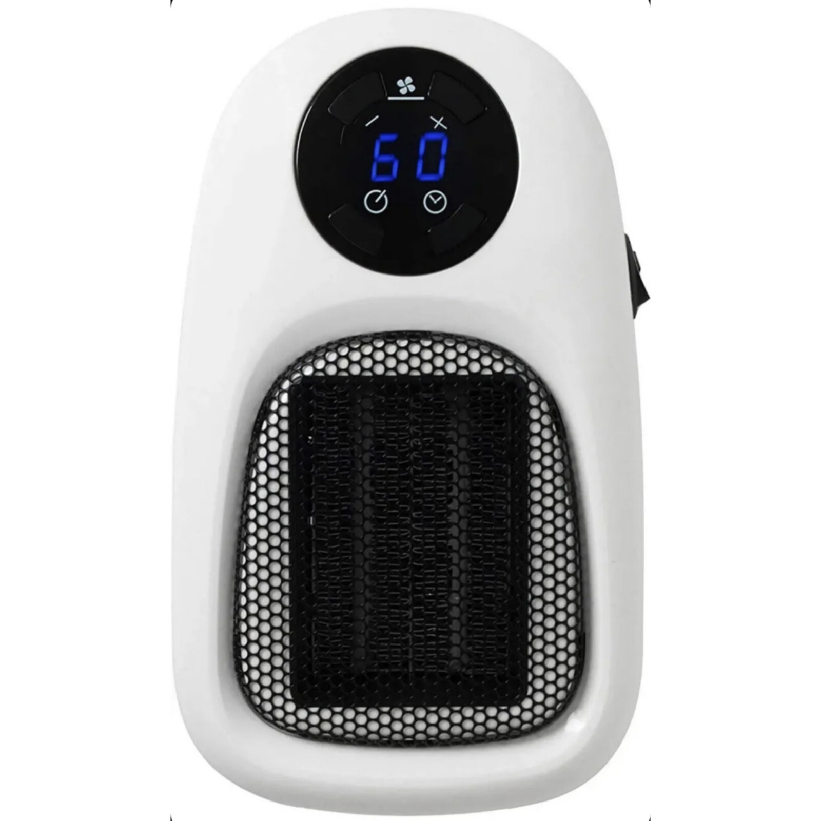 Beldray Portable 500W Plug- In Heater With LED Digital Display u0026 12 Hour  Timer | eBay