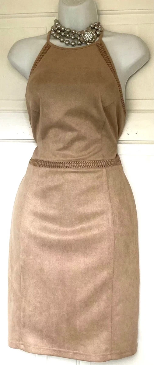 Lipsy clearance suede dress