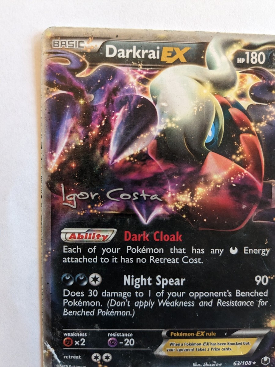 darkrai ex bw46 ダークライ　英語版 darkrai ex bw46 ダークライ 英語版 Darkrai-EX (Dark Explorers 63