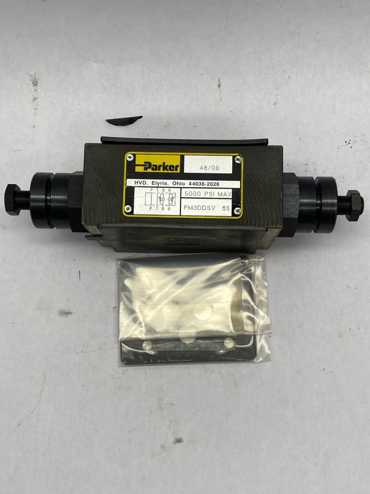 New Parker Hydraulic Throttle Check Control Valve, D03, NG10, 5,000 Psi, FM3DDSV - Image 2 of 4
