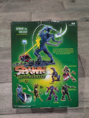 SPAWN VS. URIZEN アクションフィギュア REGENERATED McFarlane SPAWN Regenerated vs URIZEN Deluxe Box Set Ultra Action