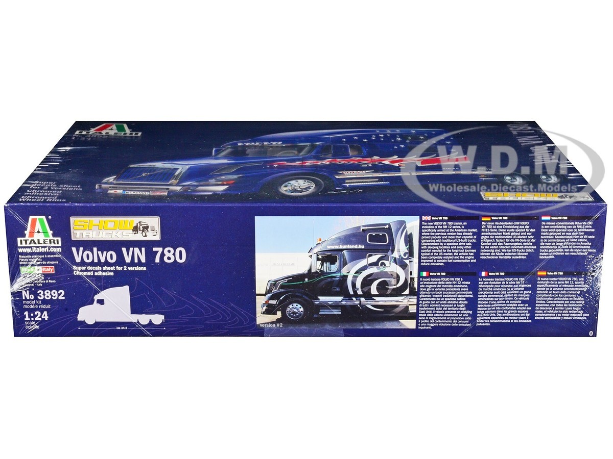 イタレリ　1/24 ボルボ　VN780 トラクターヘッド ボルボ VN780 トラクターヘッド (プラモデル) - ホビーサーチ