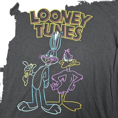 BRAND NEW SEALED White Kith x Looney Tunes Bugs Serif LS Tee Size