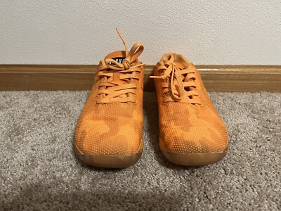 Nobull Neon Orange Camo Training Running Sneakers Women