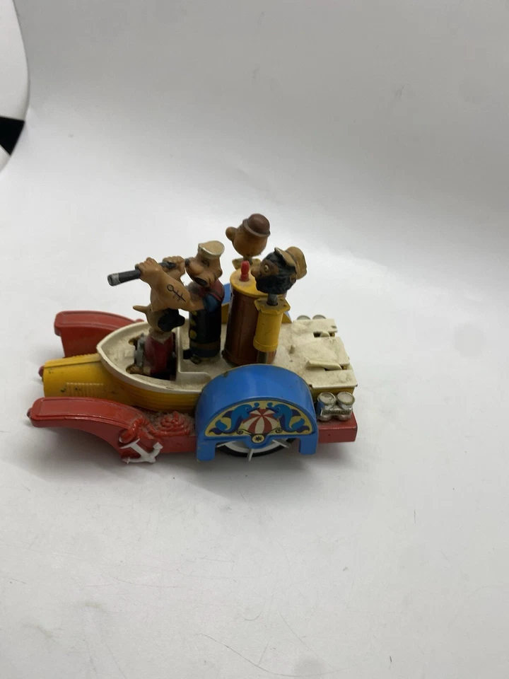 Corgi Toys Comics 802 Popeye Paddle Wagon Vintage Años 70 Die Cast Coleccionable Foto 4 de 4