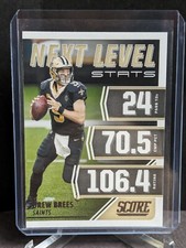 2021 Score Next Level Stats #7 Drew Brees