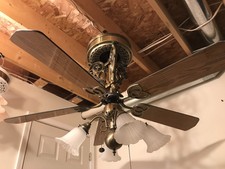 Vintage Casablanca Zephyr Ceiling Fan For Sale Online Ebay