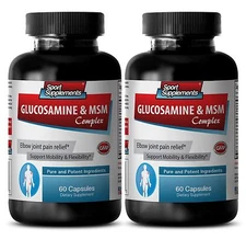 Pain-Relieving Benefits - Glucosamine & MSM Complex 3232mg - Super Collagen 2B
