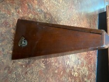 vintage wooden metronome