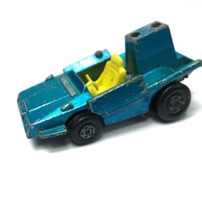 Lesney Matchbox 1972 Superfast #42 Tyre fryer Blue England (NO ENGINE)
