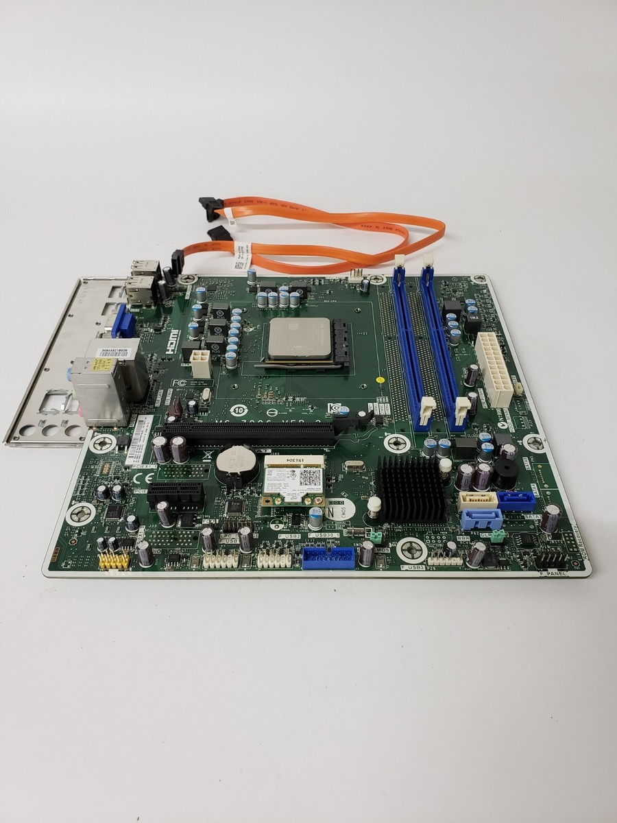 HP Pavilion 500 Motherboard AMD SocketFM2 MS-7906 782614-001 W/AMD A10-7800  IO