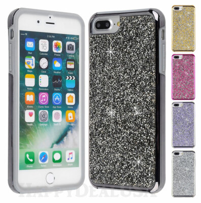 For Apple iPhone Plus Plus Crystal Diamond Shock Proof Armor Cover  Case