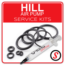 HILL Air Hand Pump MK 1 2 3 4 O Ring Seal washer service kit + OPTIONAL GREASE