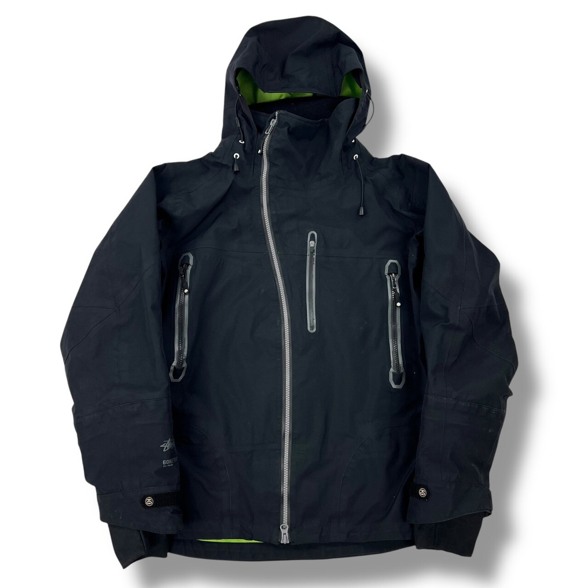 Stussy x Afdicegear Asymmetric Gore-tex Pro Jacket Black | eBay UK