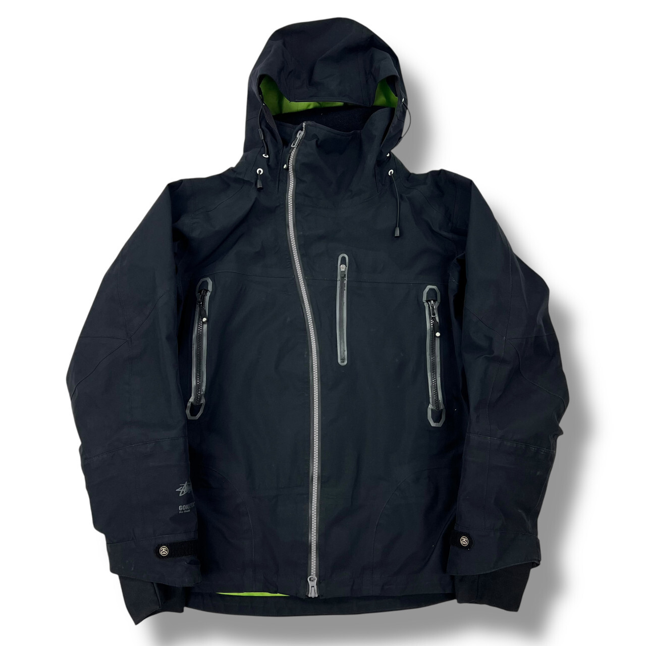 Stussy x Afdicegear Asymmetric Gore-tex Pro Jacket Black