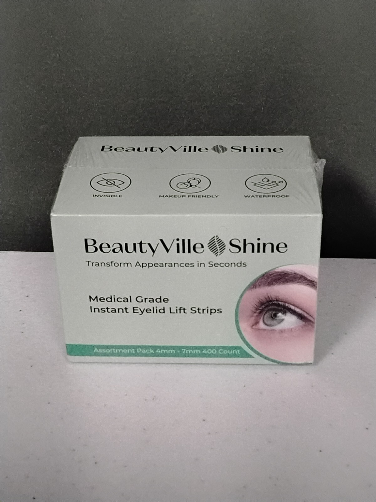 New & Sealed! BeautyVille Shine 400 Eyelid Lift Strips - Eyelid Tape - NIB!