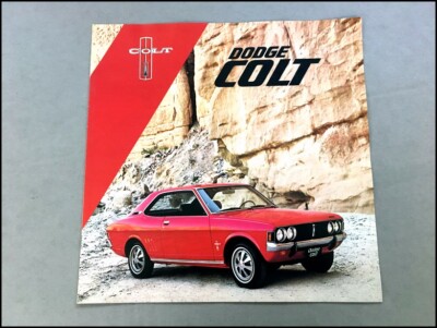 1972 Dodge Colt 12-page Vintage Original Car Sales Brochure