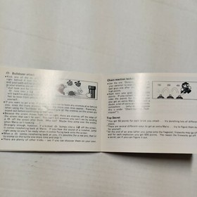 Super Mario Bros./Duck Hunt NES Nintendo Instruction Manual Booklet Only!